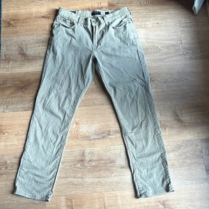 Mens Lucky brand 5-pocket pant.